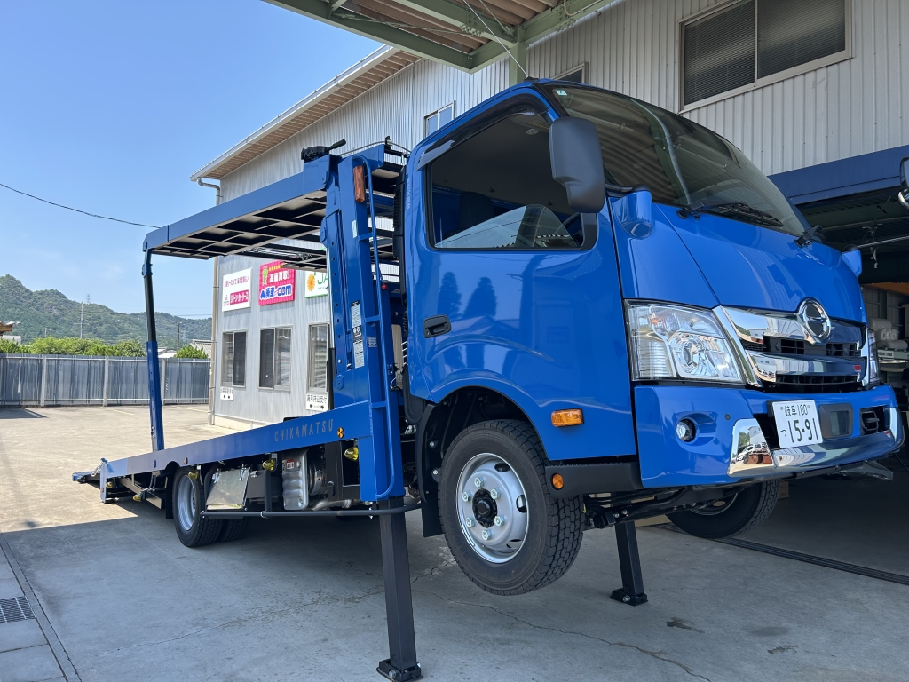 ハイジャッキ作動の様子